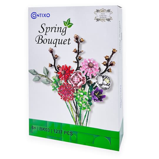 Contixo Spring Bouquet Floral Block Set
